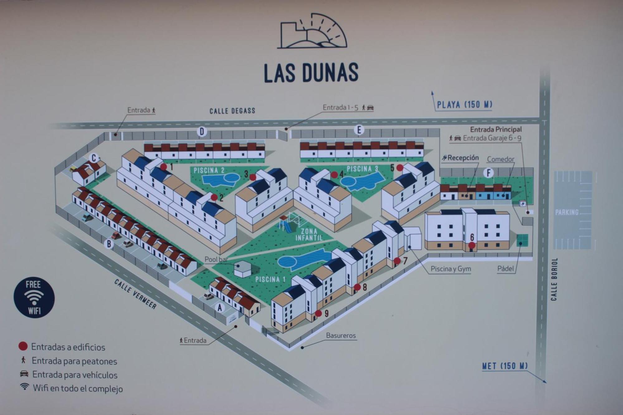 M515 Apartamento Las Dunas Oliva Nova Zewnętrze zdjęcie